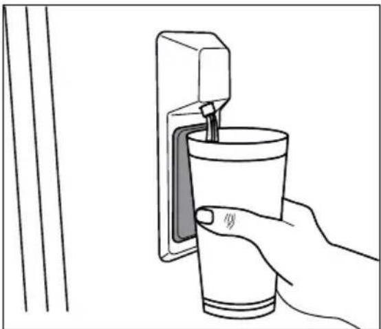 GRUNDIG GQN21220X - Dispensador de agua en la puerta (en algunos modelos) - 5