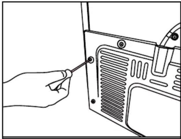 GRUNDIG GQN21220X - Τοποθέτηση των πλαστικών αποστατών - 1