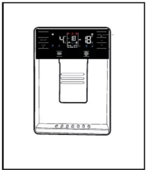 GRUNDIG GQN21220X - Wasserspender an der Tür (bei bestimmten Modellen) - 1