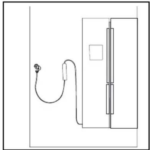 GRUNDIG GSBS15720X - 3.9.1.Fissaggio del filtro esterno a parete (opzionale) - 7