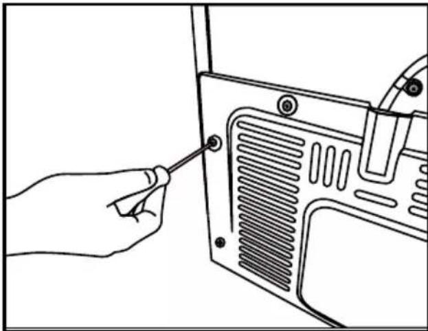 GRUNDIG GSBS15720X - Attaching the plastic wedges - 1
