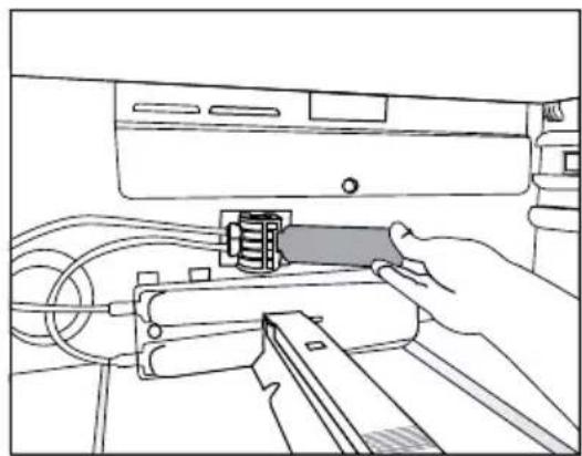 GRUNDIG GSBS15720X - 3.9.1.Fissaggio del filtro esterno a parete (opzionale) - 12
