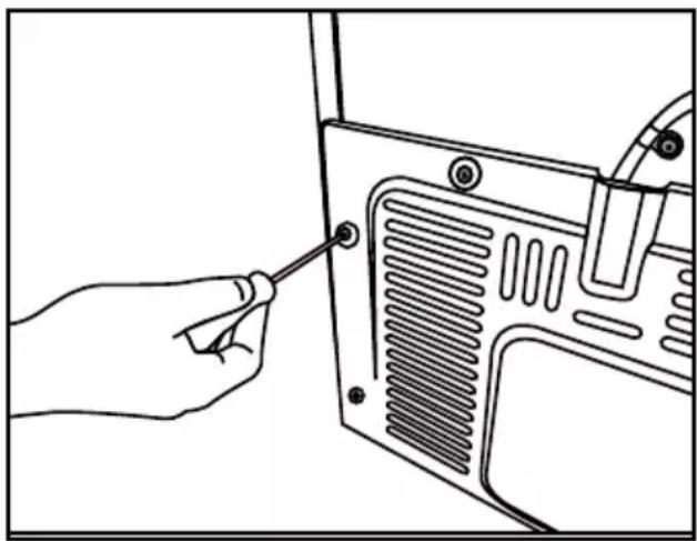 GRUNDIG GSBS15720X - Τοποθέτηση των πλαστικών αποστατών - 1