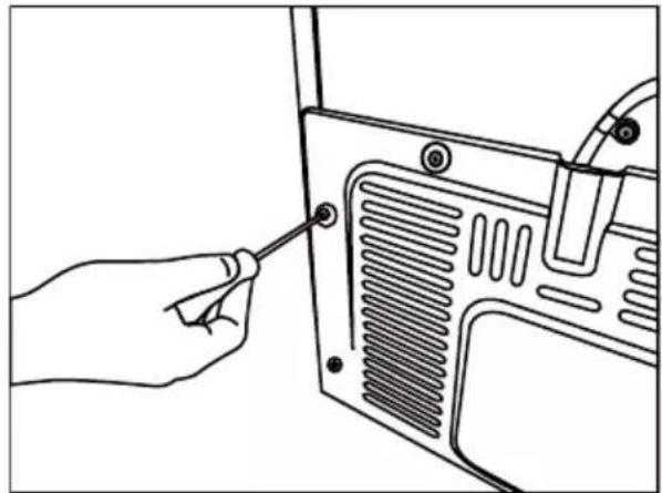 GRUNDIG GSBS15720X - Anbringen der Kunststoffkeile - 1