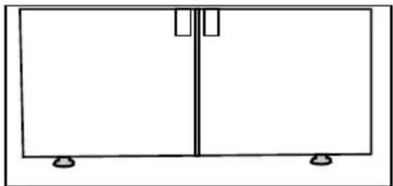 GRUNDIG GWN21230XRN - \*Tilpasning af fødderne - 1