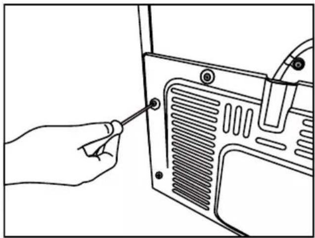 GRUNDIG GWN21230XRN - Installera plastklämmorna - 1