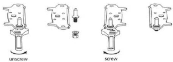 unscrew screw