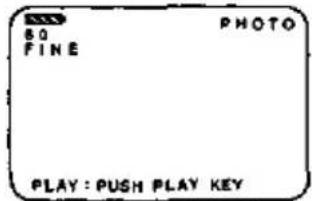 60 FINE PHOTO PLAY : PUSH PLAY KEY