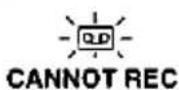 PANASONIC PV-DV400 - Warning Indications - 3