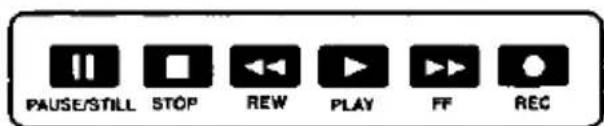 PAUSE/STILL STOP REW PLAY FF REC