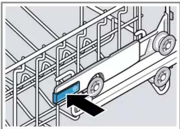 SIEMENS SN15ES01CS - Indstilling af overkurven med sidearme - 1