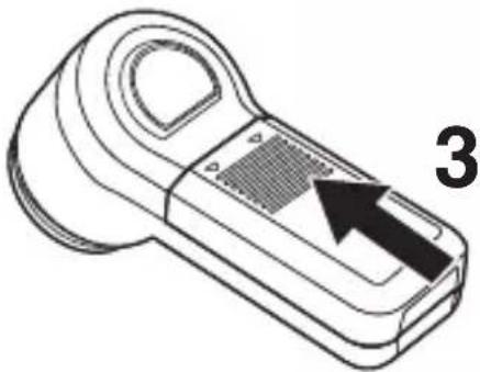 PANASONIC ES6850 - Reattach the battery cover. - 1