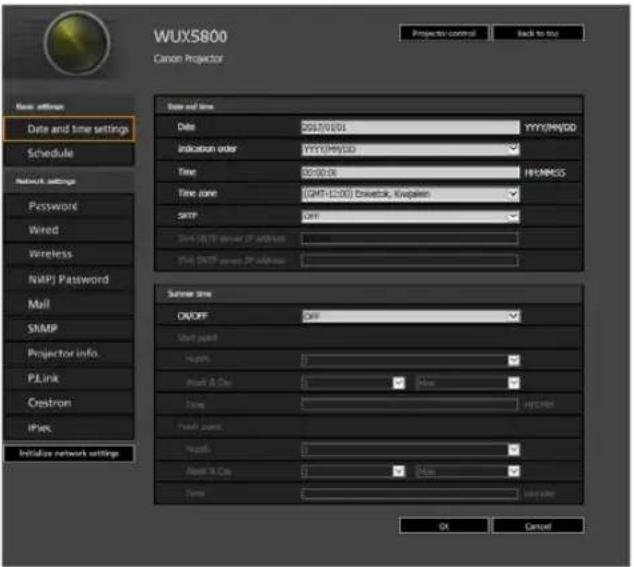 CANON XEED WUX7500 - Angivelse af adgangskode [Password] - 3