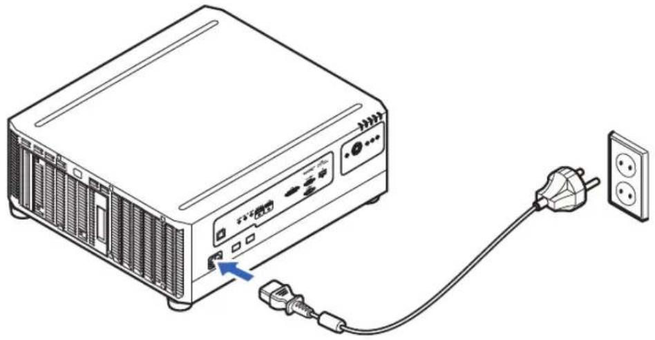 CANON XEED WUX7500 - ■ Tilkobling af projektoren - 1