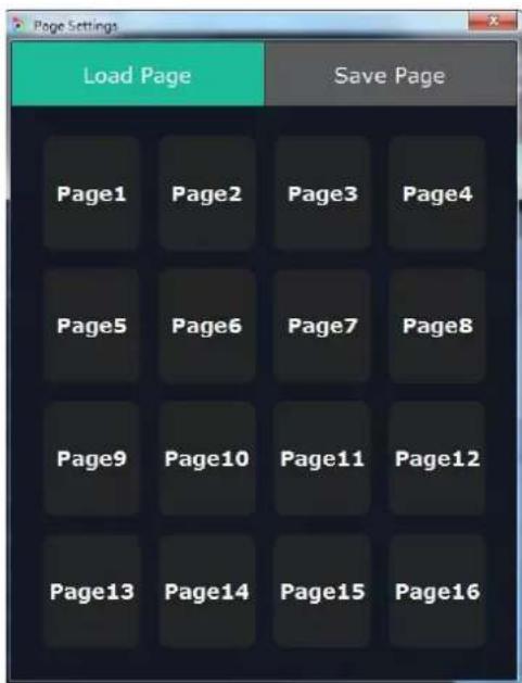 Page Settings Load Page Save Page Page1 Page2 Page3 Page4 Page5 Page6 Page7 Page8 Page9 Page10 Page11 Page12 Page13 Page14 Page15 Page16