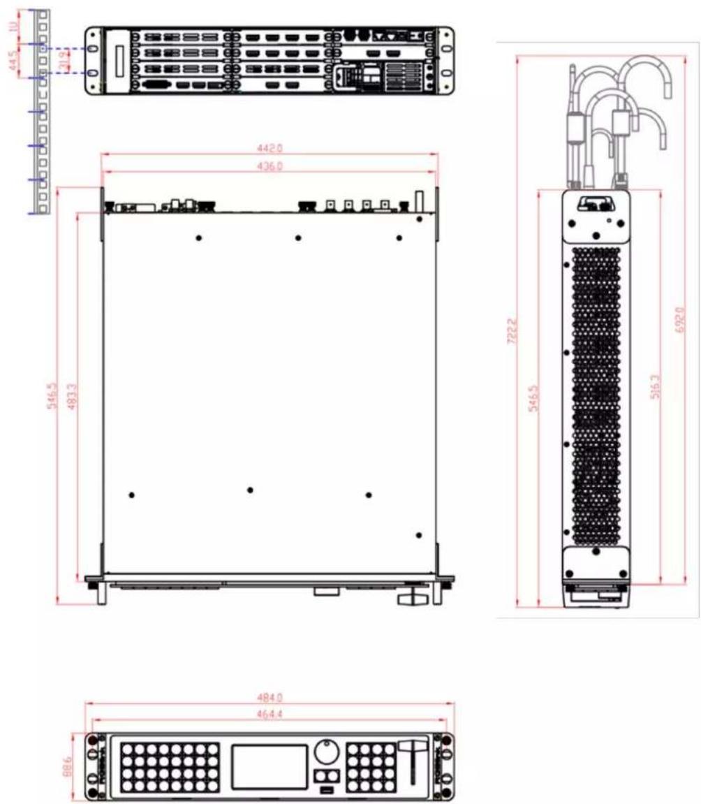 RGBlink D6 - Dimension - 1