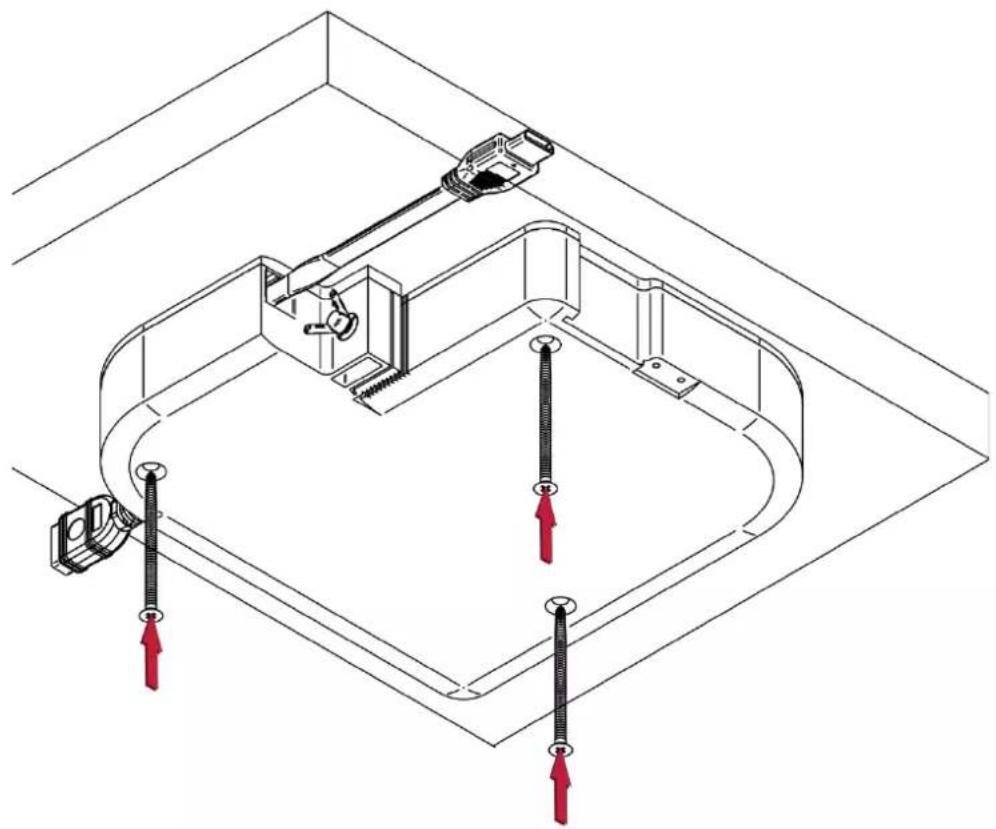 Kramer KRT-4 - To attach KRT-4 under a table: - 1