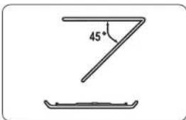 45°