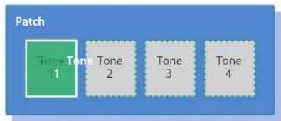 Patch Tone 1 Tone 2 Tone 3 Tone 4