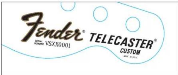 Fender® SERIAL NUMBER VSXX0001 TELECASTER® CUSTOM MORE IN USA.