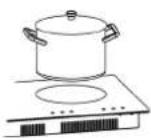 Thermex TH1IN30 - Using the hob: - 2