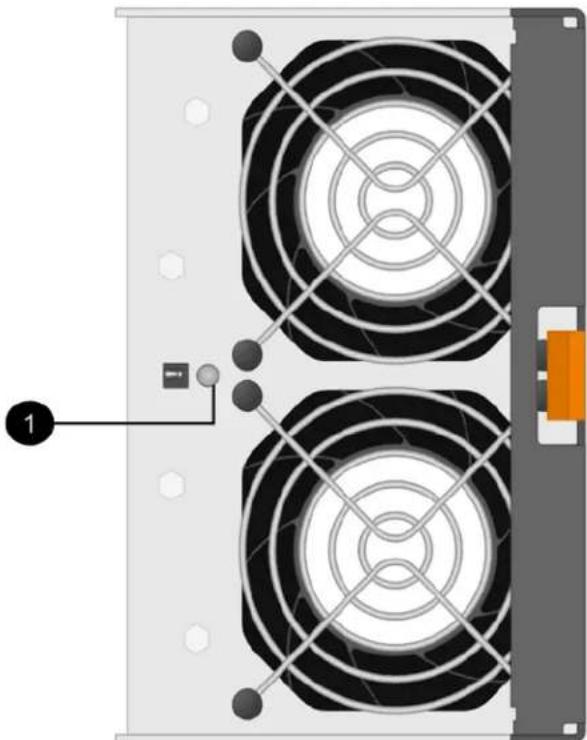 LENOVO ThinkSystem DE6000F - LEDs on the fan canister - 1