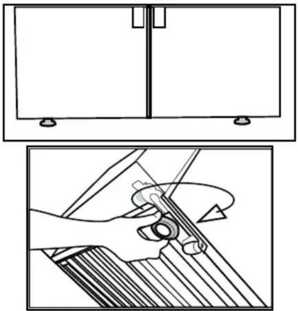 BEKO GQN21235XRN - \*Adjusting the stands - 1