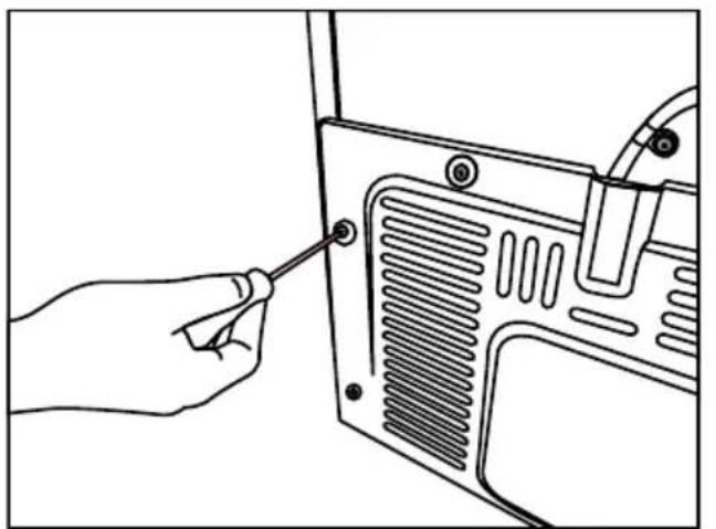 BEKO GQN21235XRN - Attaching the plastic wedges - 1