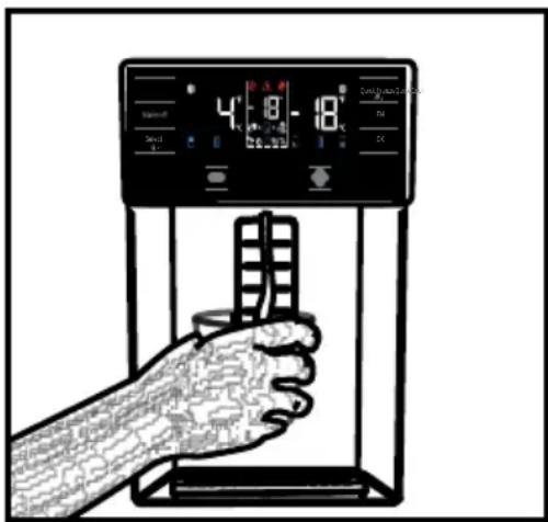 Temperature 4:18-18°C Select OK Dialysis 20000000000 F1 F2