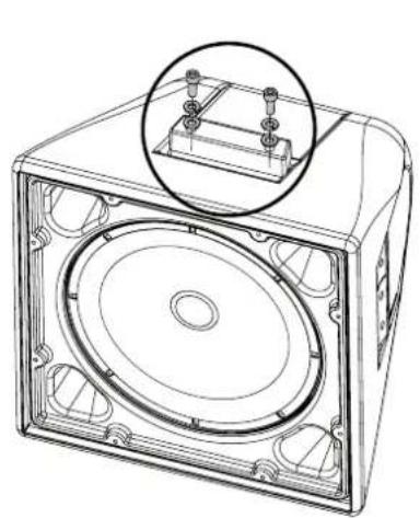 RCF P 8015S - CASSA CHIUSA O "BASS-REFLEX" - 4