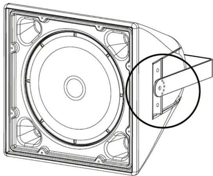 RCF P 8015S - CASSA CHIUSA O "BASS-REFLEX" - 3