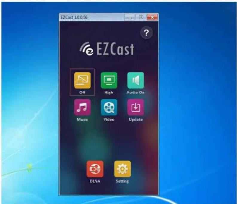 EZCast 1.0.0.56 EZCast Off High Audio On Music Video Update DLNA Setting