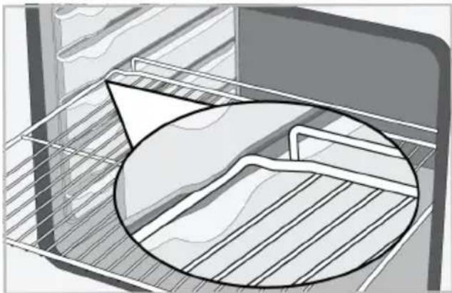 ALTUS ABO6850FB - On models without wire shelves : - 1
