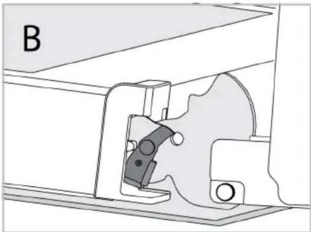 ALTUS ABO6850FB - Removing the oven door - 4