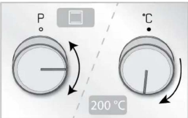 P 200 °C °C