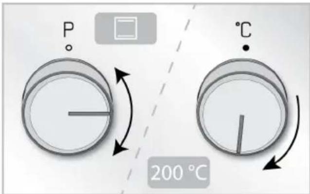 P 200 °C °C