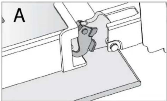 ALTUS ABO6850FB - Removing the oven door - 2