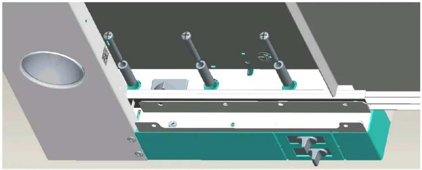 Robinhood RI61SS - Mounting to the cabinetry sides - 1