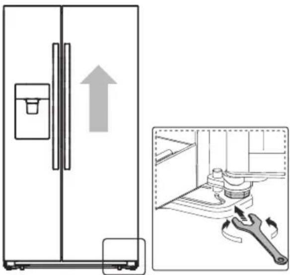GORENJE NRS918EVB - Justering af dør - 1