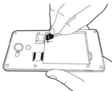 GSmart GX2 - To install the SIM card - 2