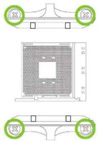 BIOSTAR B550MX/E PRO - Install a Heatsink - 1