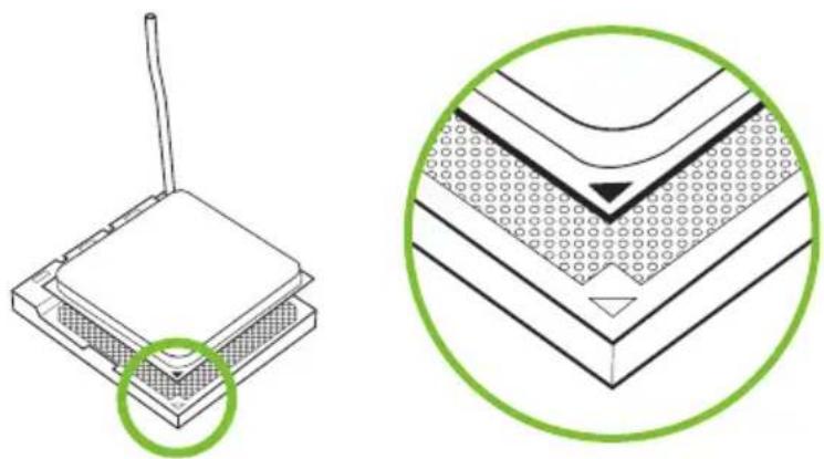 BIOSTAR B550MX/E PRO - Install Central Processing Unit (CPU) - 3