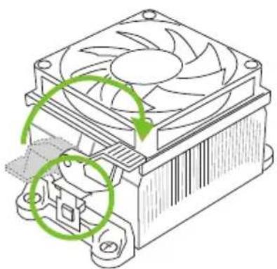 BIOSTAR B550MX/E PRO - Установка радиатора - 2