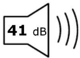 41 dB