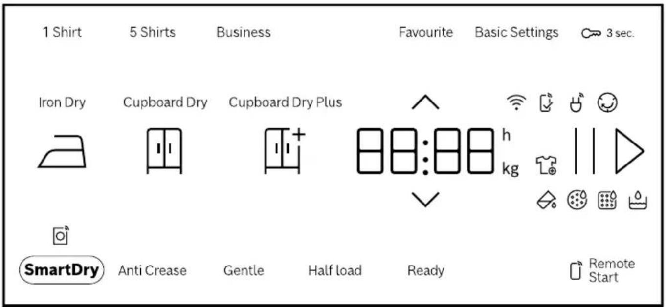BOSCH WQB245CESN - Display - 1