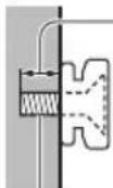 PANASONIC TX-43LXX979 - Installing the wall- hanging bracket - 2