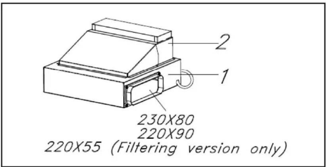 230X80 220X90 220X55 (Filtering version only)