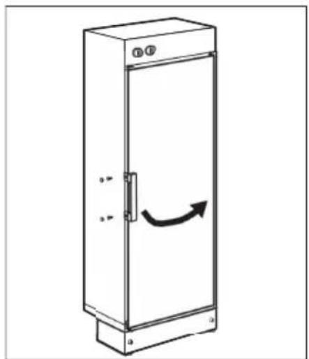 Cylinda TS3190ECOH - Vending af døren - 5