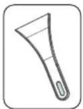 Cylinda KF2266XLFHE - ThePlastic Scraper (In some models) - 1