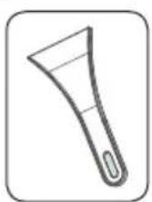 Cylinda KF1485XLFRFHE - ThePlastic Scraper (In some models) - 1